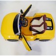 Одноместная машинка AUDI R8 желтая